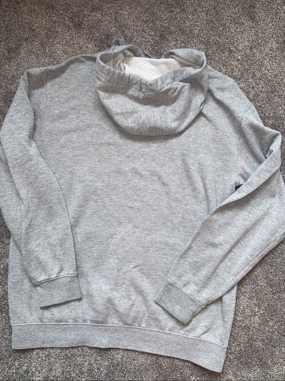 Vans Woman's Gray Logo Pullover Hoodie - Picture 3 of 6